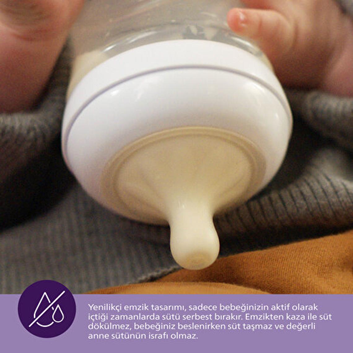 Philips Avent Natural Response 2'li Biberon Emziği, 4 Numara, 3 Ay+