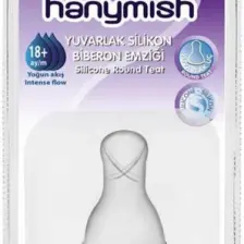 Hanymish Yuvarlak Biberon Emziği 18+ Ay Kod 462