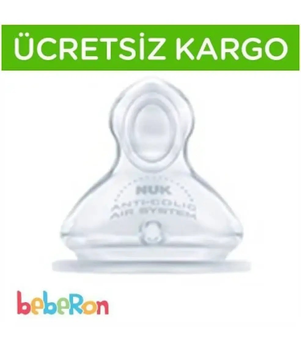 Nuk Biberon Emziği First Choice Silikon No:1 Delik