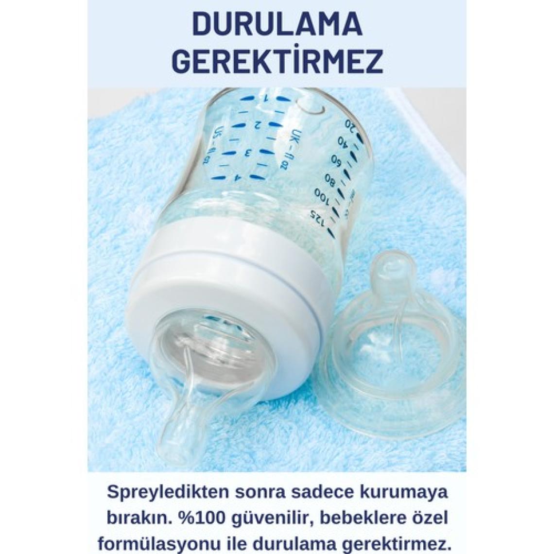 Resteril Hijyen Spreyi Baby&Kids 200ml Bebek Yenidoğan Dezenfektan Sprey Biberon Emzik Temizleyici