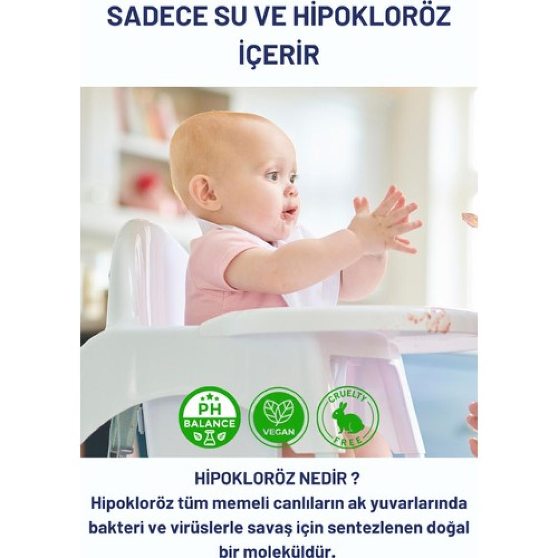 Resteril Hijyen Spreyi Baby&Kids 200ml Bebek Yenidoğan Dezenfektan Sprey Biberon Emzik Temizleyici