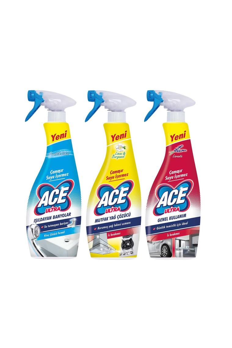 Ultra Köpük Çamaşır Susuz Banyo Mutfak Çok Amaçlı Avantaj 700mlx3