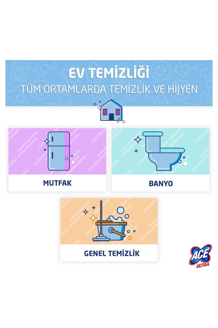 Ultra Köpük Çamaşır Susuz Banyo Mutfak Çok Amaçlı Avantaj 700mlx3