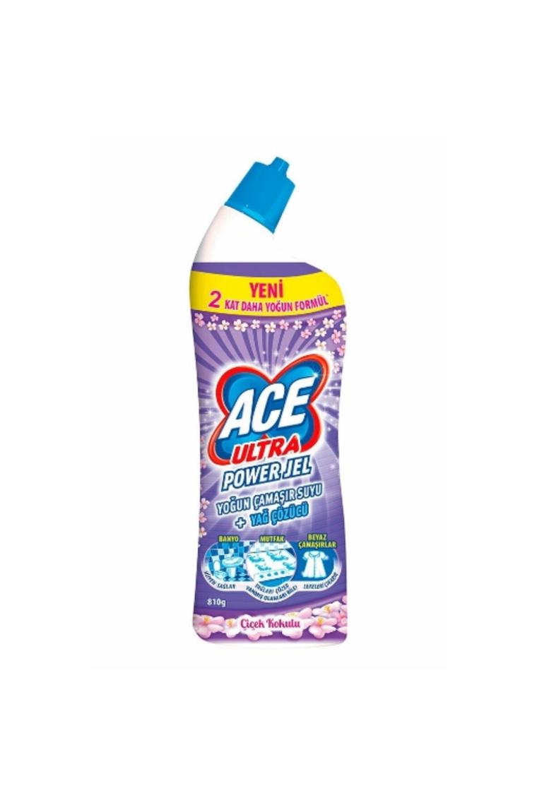 Ace Ultra Power Jel Okaliptus 810 gr / 750 ml Çamaşır Suyu ve Yağ Çözücü