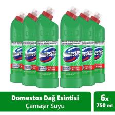 Yoğun Kıvamlı Çamaşır Suyu Dağ Esintisi Maksimum Hijyen 750 ml 6 Adet