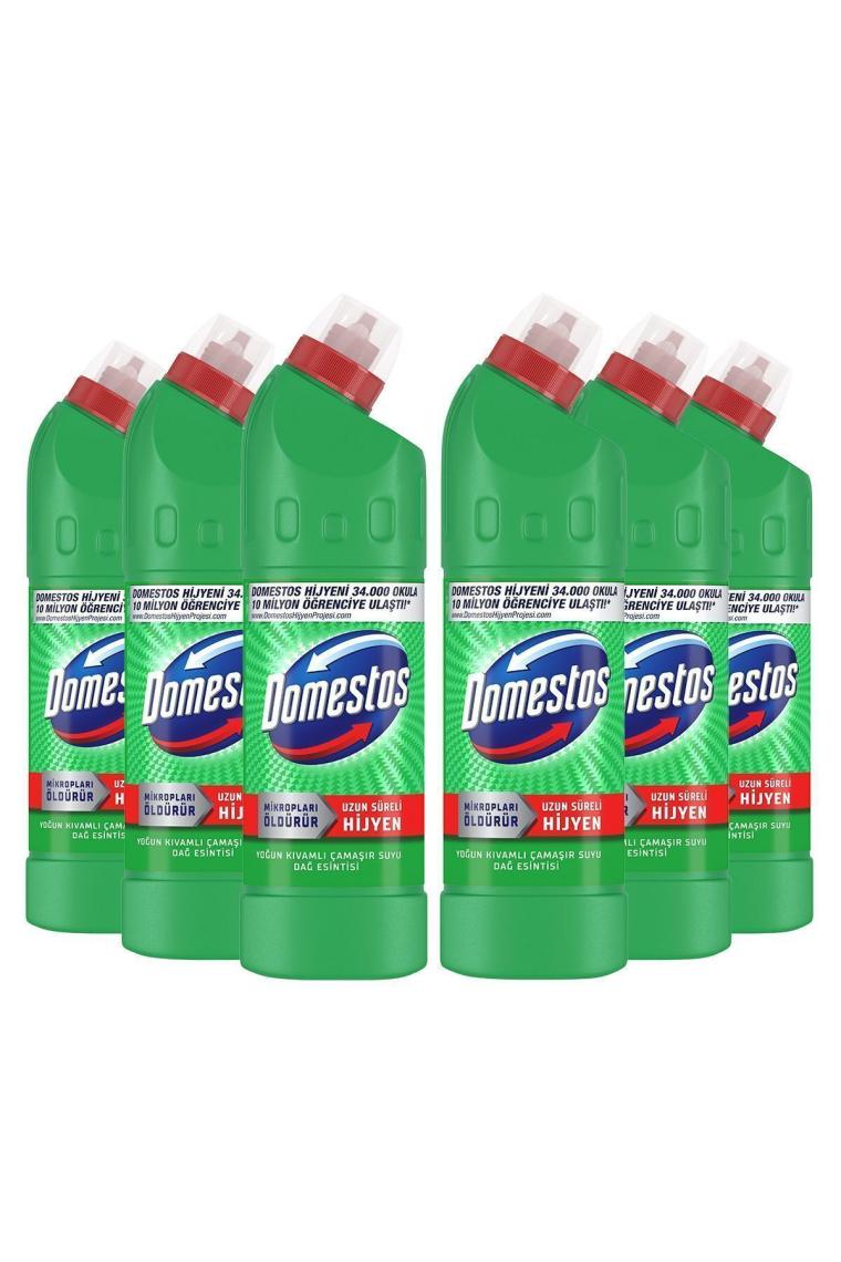 Yoğun Kıvamlı Çamaşır Suyu Dağ Esintisi Maksimum Hijyen 750 ml 6 Adet