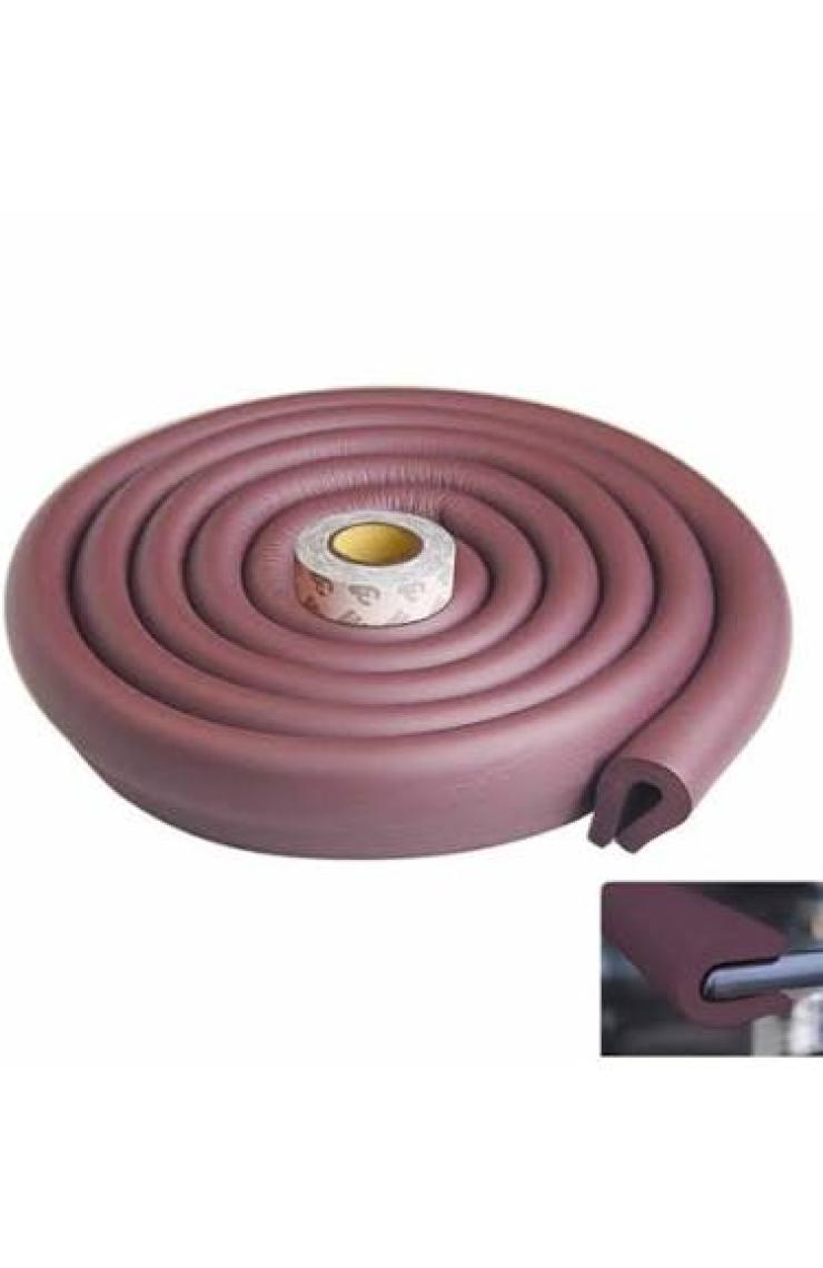 Agubugu Baby U Kenar Koruyucu Kauçuk Kahverengi 2 Metre