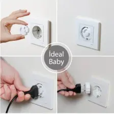 İdeal Baby  12 Adet Priz Kapağı