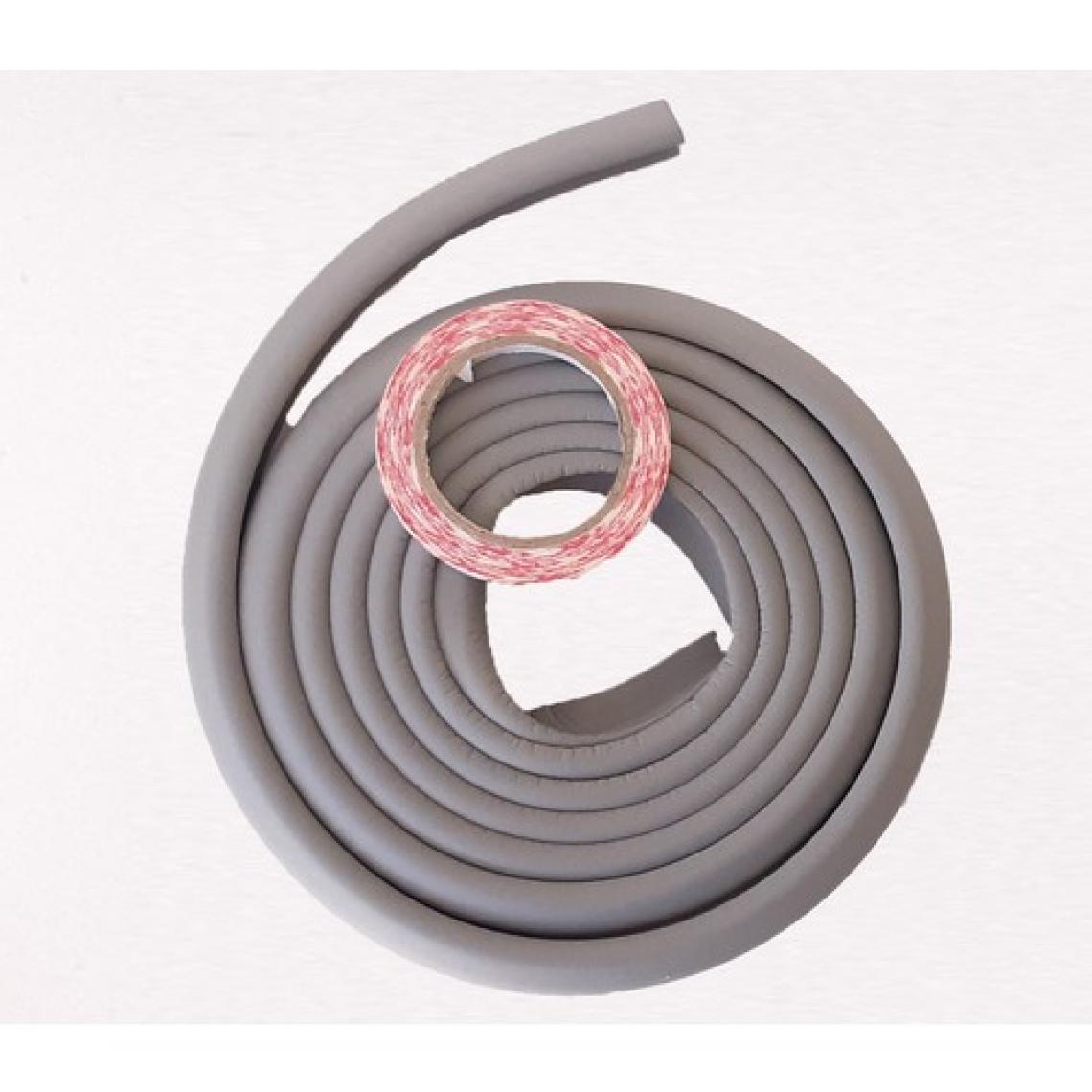 Agubugu Baby Slim (Ince) Kauçuk 2 Mt. Kenar + 4 Adet Köşe Koruyucu Set Gri
