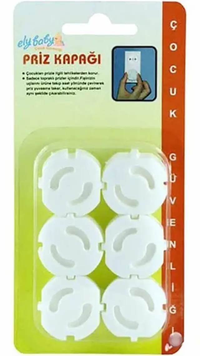 Ely Baby Çocuk Priz Kapağı 6'lı