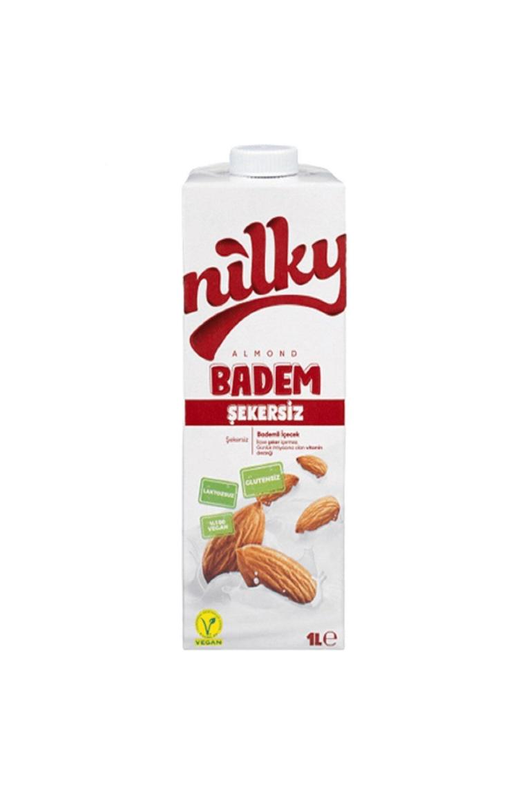Nilky Şekersiz Badem Sütü 1lt