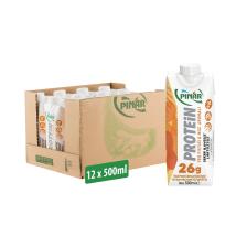 Yer Fıstıklı Ve Muz Aromalı Protein Süt 500 ml X 12 Adet