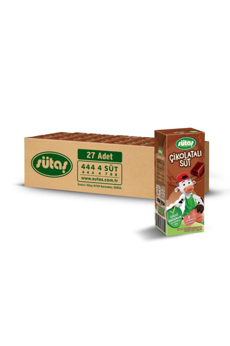 Çikolatalı Süt 200 Ml (27 Adet)