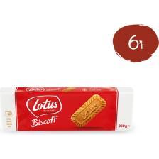 Lotus Biscoff Karamelize Bisküvi 250 gr - 6 Paket