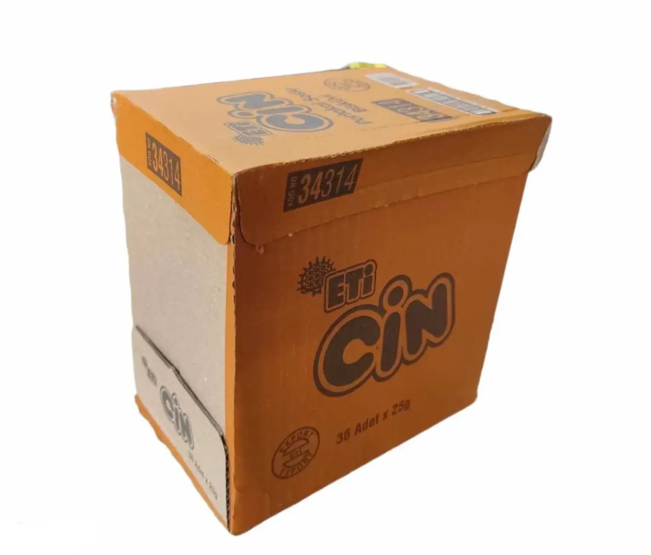 Eti Cin Portakallı Bisküvi 25 g x 36 Adet
