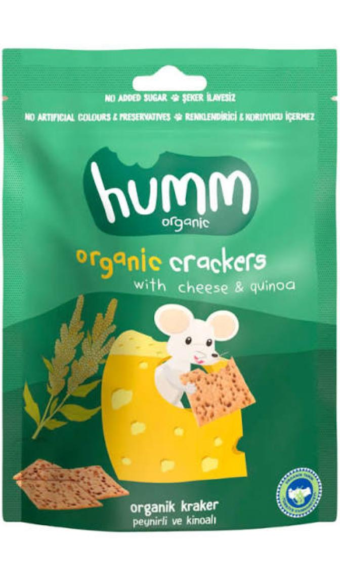 Humm Organic Peynirli Kinoalı Kraker