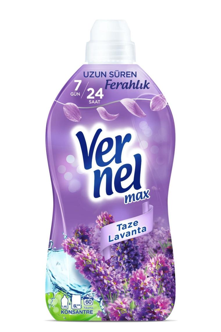 Max Konsantre Çamaşır Yumuşatıcısı 2 x 1440ml (120 Yıkama) Taze Lavanta
