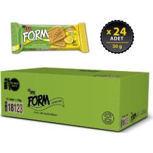 Eti Form Limon Lifli Kepekli Bisküvi 50 g x 24 Adet