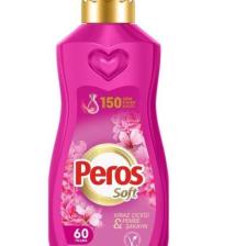 Peros Kiraz Çiçeği &amp; Pembe Şakayık 1.44 lt Konsantre Yumuşatıcı