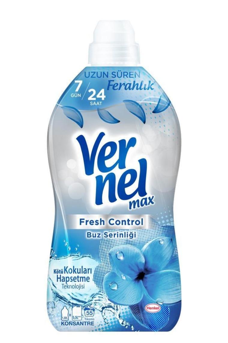 Max Konsantre Çamaşır Yumuşatıcısı 1320ml (55 Yıkama) Buz Serinliği