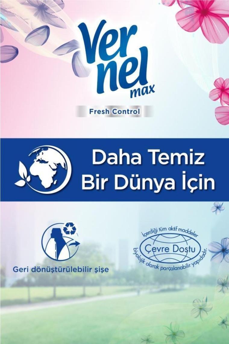 Max Konsantre Çamaşır Yumuşatıcısı 1320ml (55 Yıkama) Buz Serinliği