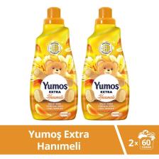 Extra Konsantre Çamaşır Yumuşatıcısı Hanımeli 1440 ml 60 Yıkama 2 Adet