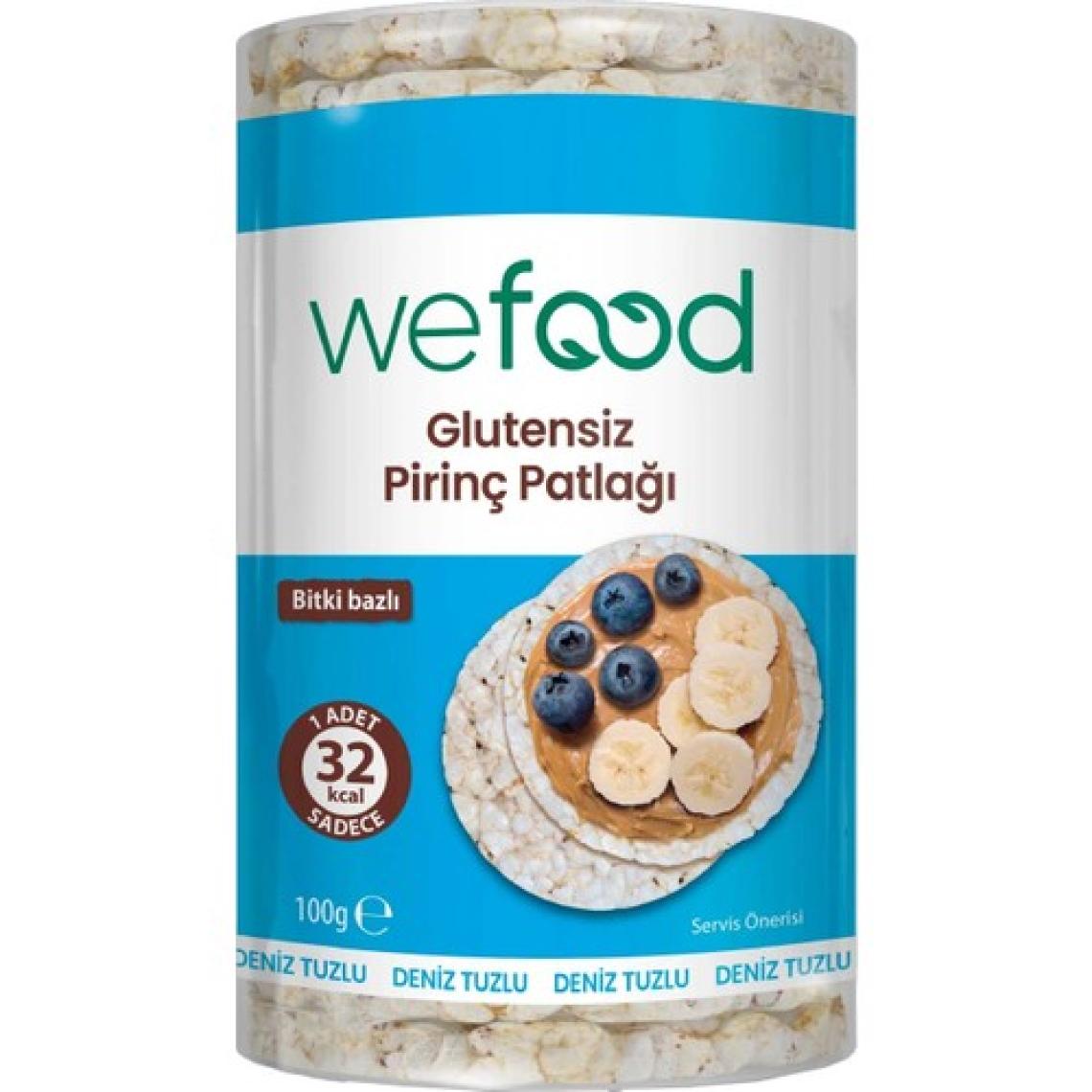 Wefood Pirinç Patlağı 100 gr 8683347031184