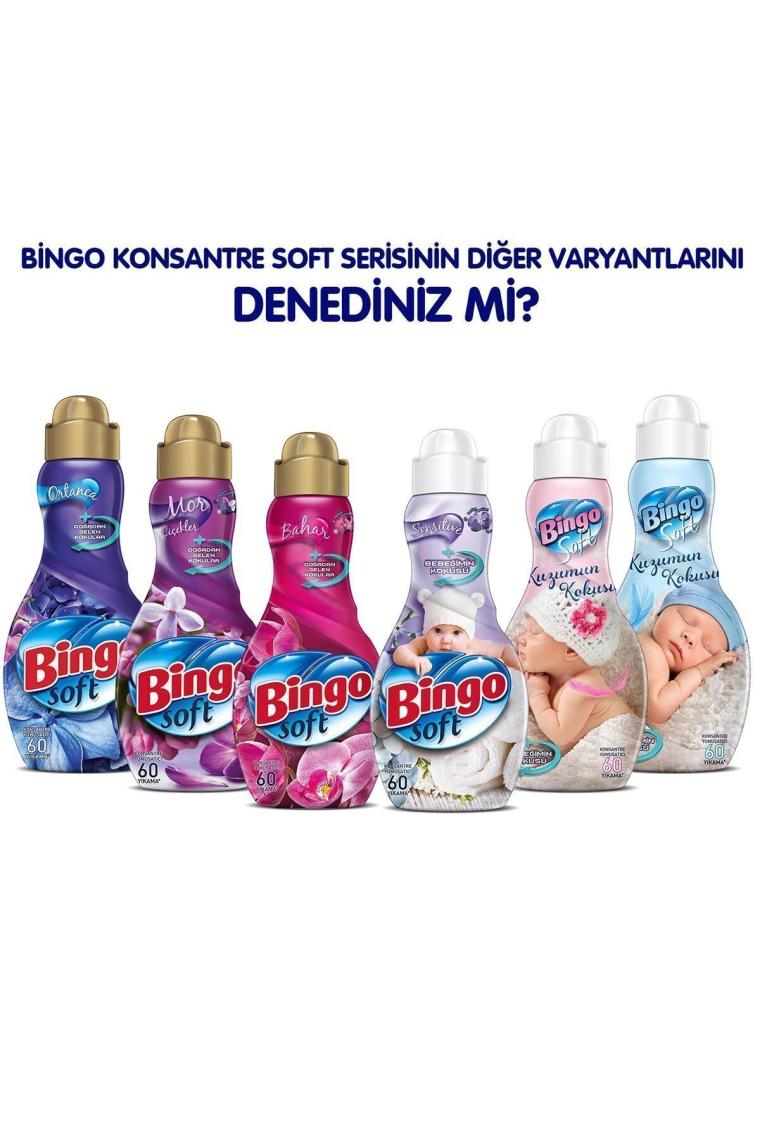 Soft Konsantre Çamaşır Yumuşatıcısı Lovely 1,44 Lt X 4 Adet