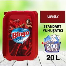 Soft Yumuşatıcı Lovely 5 Lt X 4 Adet