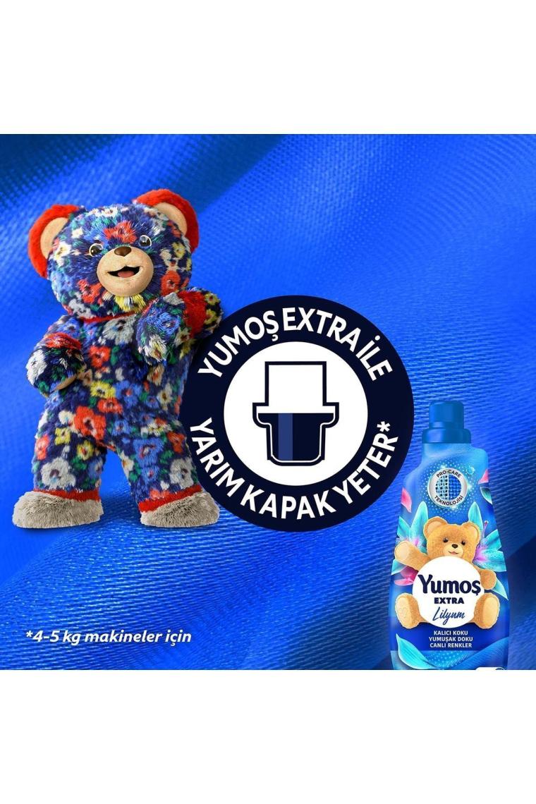 Extra Konsantre Çamaşır Yumuşatıcısı Lilyum 1440 ml 60 Yıkama 2 Adet