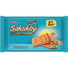 Ülker Saklıköy Sütlü Kremalı Bisküvi 3x88 gr