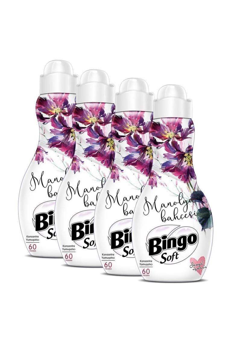 Soft Konsantre Çamaşır Yumuşatıcısı Manolya Bahçesi 1440 ml 4 Lü