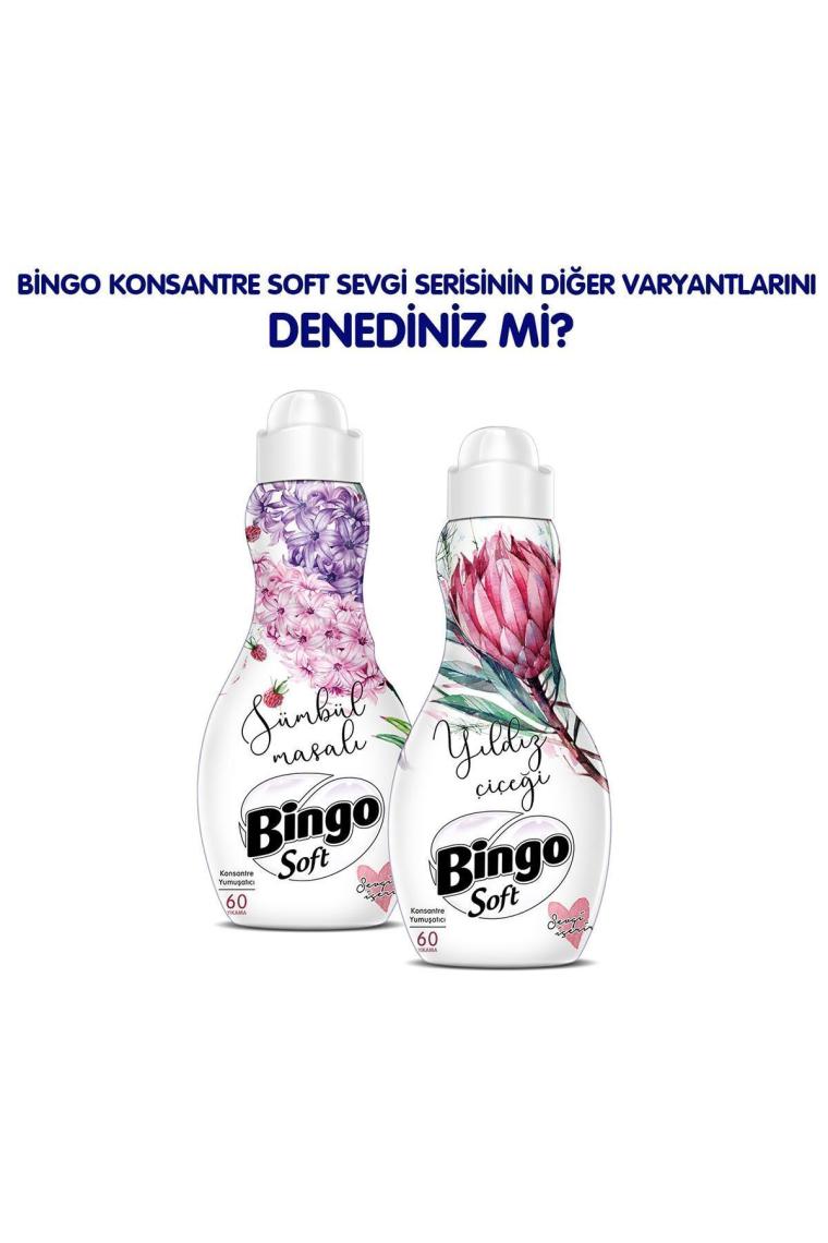 Soft Konsantre Çamaşır Yumuşatıcısı Manolya Bahçesi 1440 ml 4 Lü