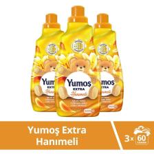 Extra Konsantre Çamaşır Yumuşatıcısı Hanımeli 1440 ml 60 Yıkama 3 Adet