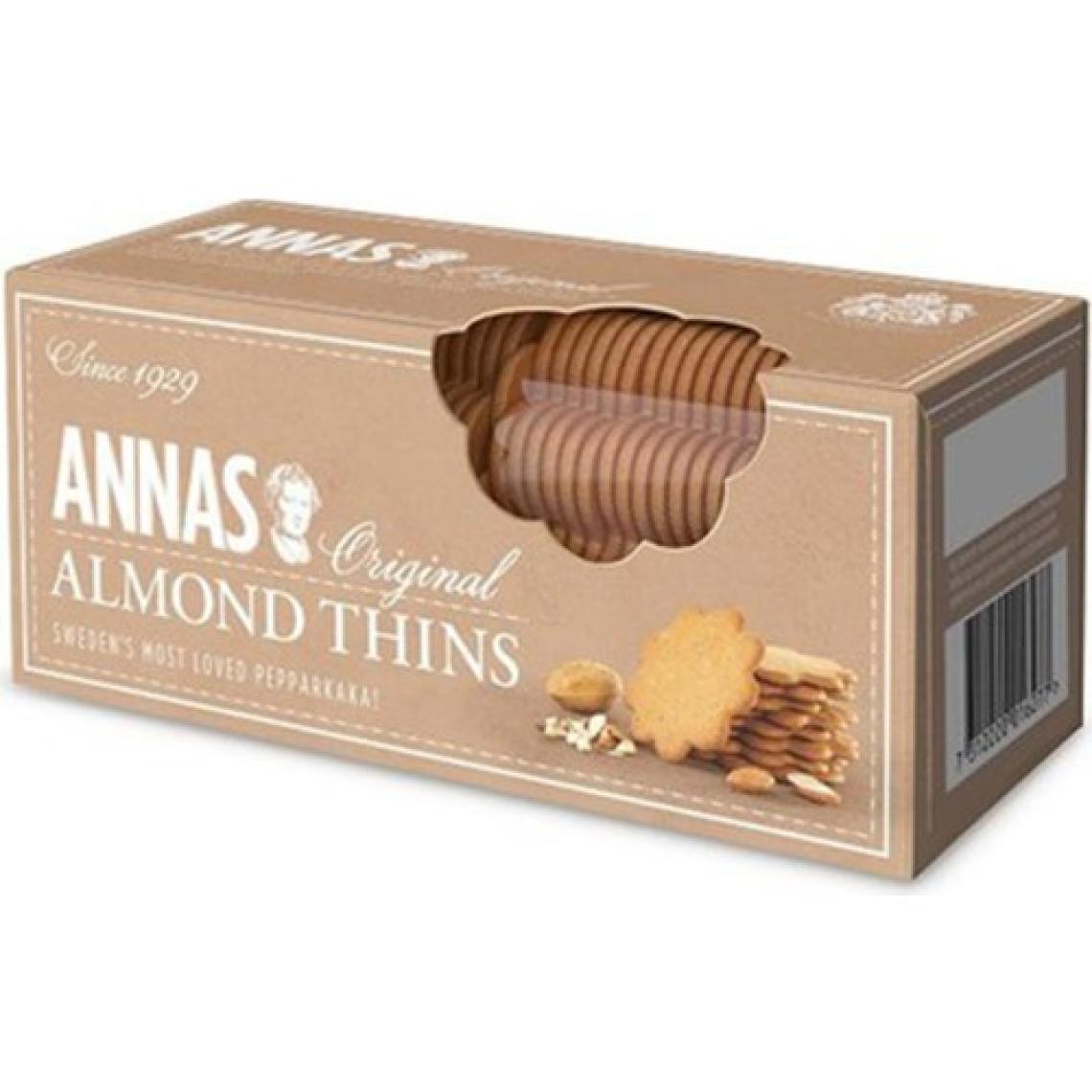 Annas Almond Thins 150 G