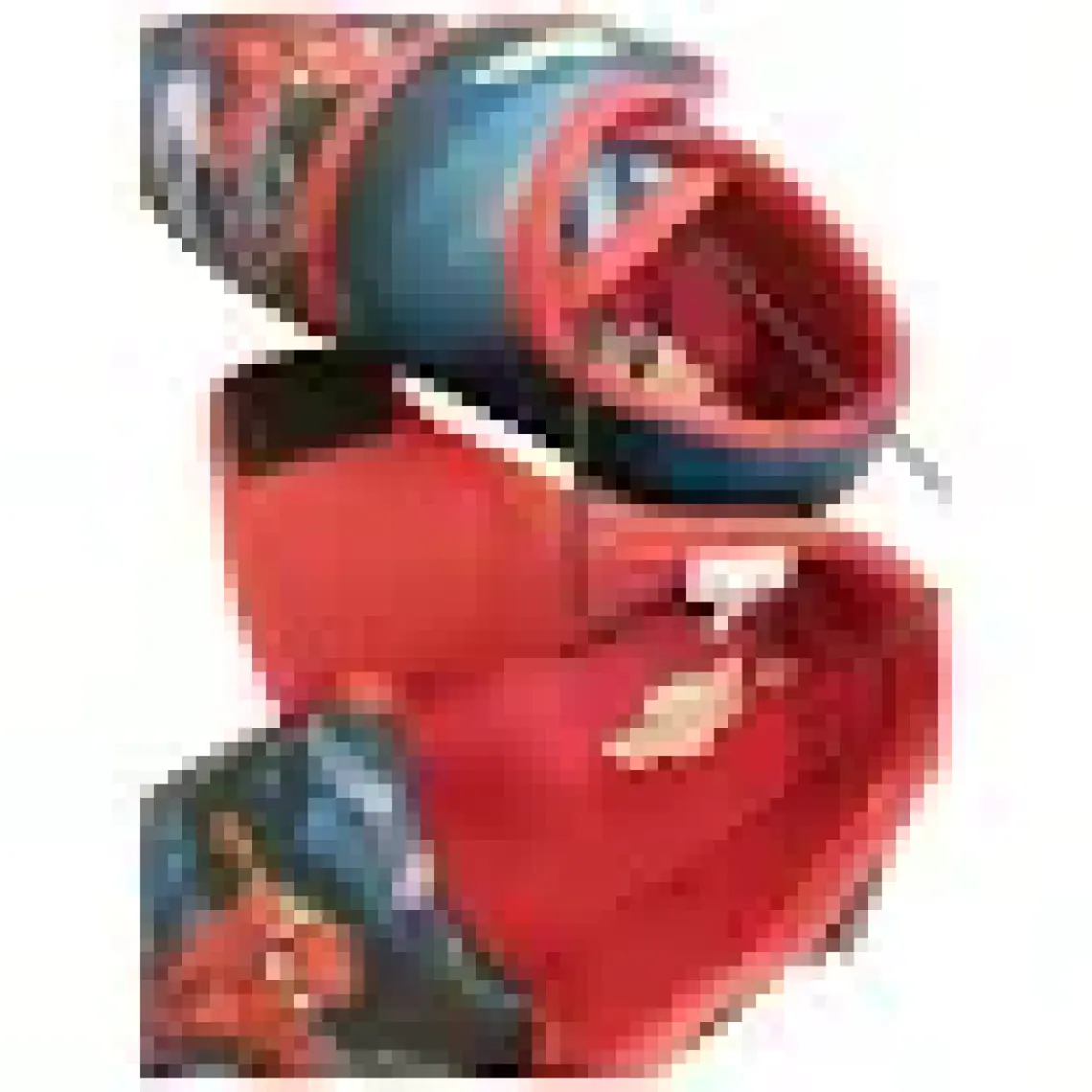 Marvel Spider-Man Capes 3pr Mavi Çocuk Kreş/anaokulu Panduf