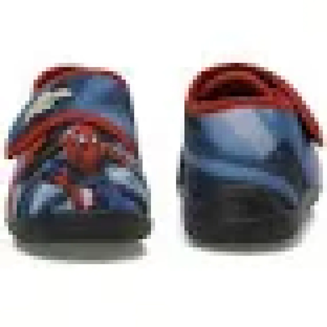 Marvel Spider-Man Capes 3pr Mavi Çocuk Kreş/anaokulu Panduf