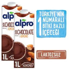 Bitter Çikolata Badem Içeceği 2x1 L
