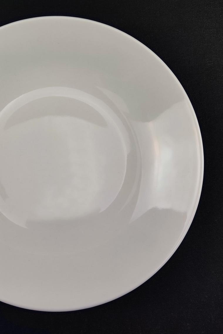 Digithome 6’Lı Deniz Form Çukur Tabak Yemek Tabağı Seti 19 Cm Krem – Tl4037010