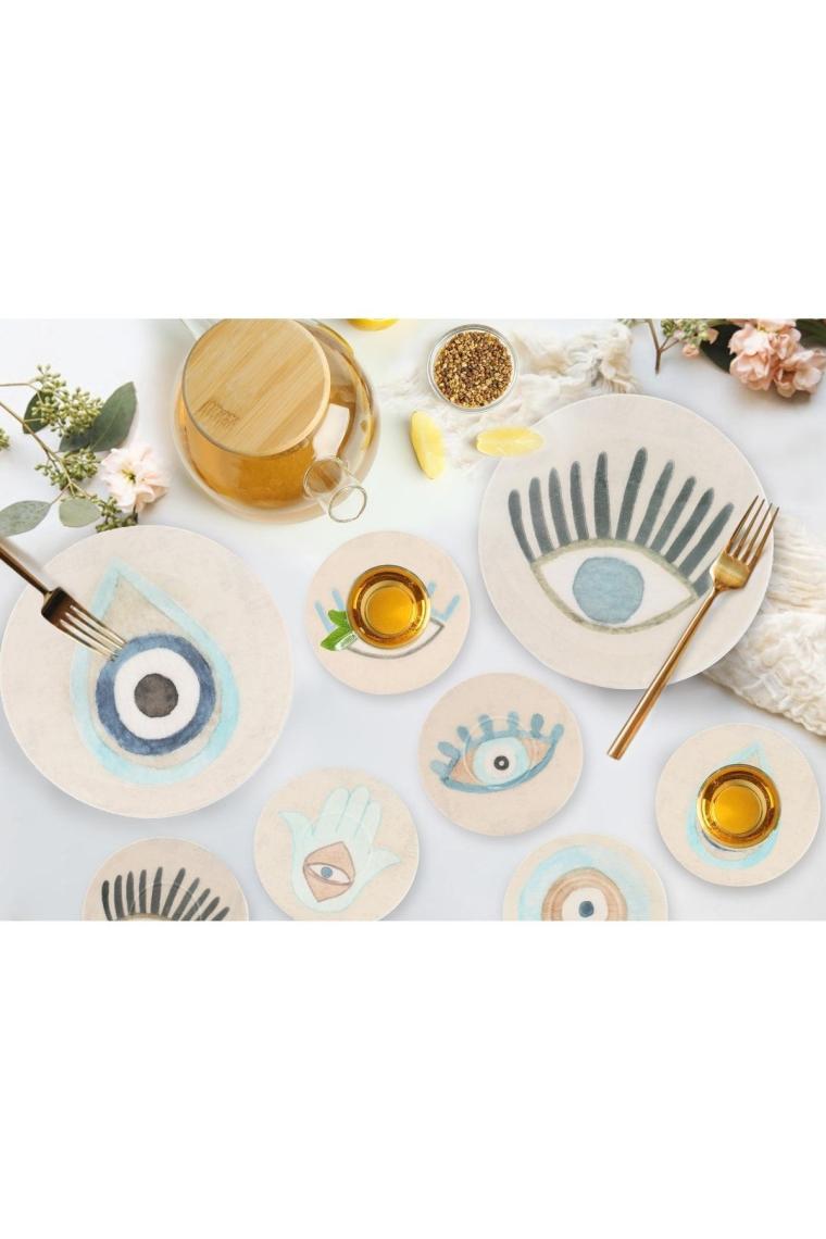 Amulet Pasta Tabağı 6lı Set - 19 Cm