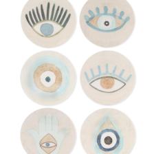 Amulet Pasta Tabağı 6lı Set - 19 Cm
