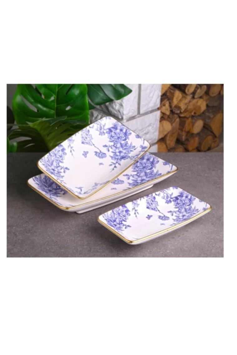 Seramik Kayık Tabak 3 Lü Fma08241