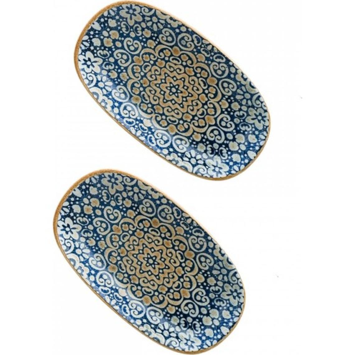 Bonna Alhambra 19 cm Oval Tabak 2'li