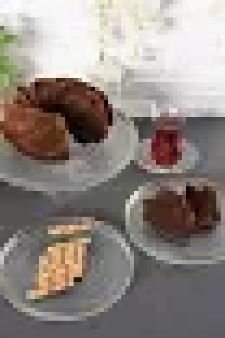 Ang Design Marsilya 7 Parça Pasta ve Kek Takımı - Şeffaf