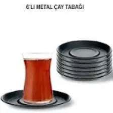 Evstyle Romantik Çay Tabağı - 6 Lı Set