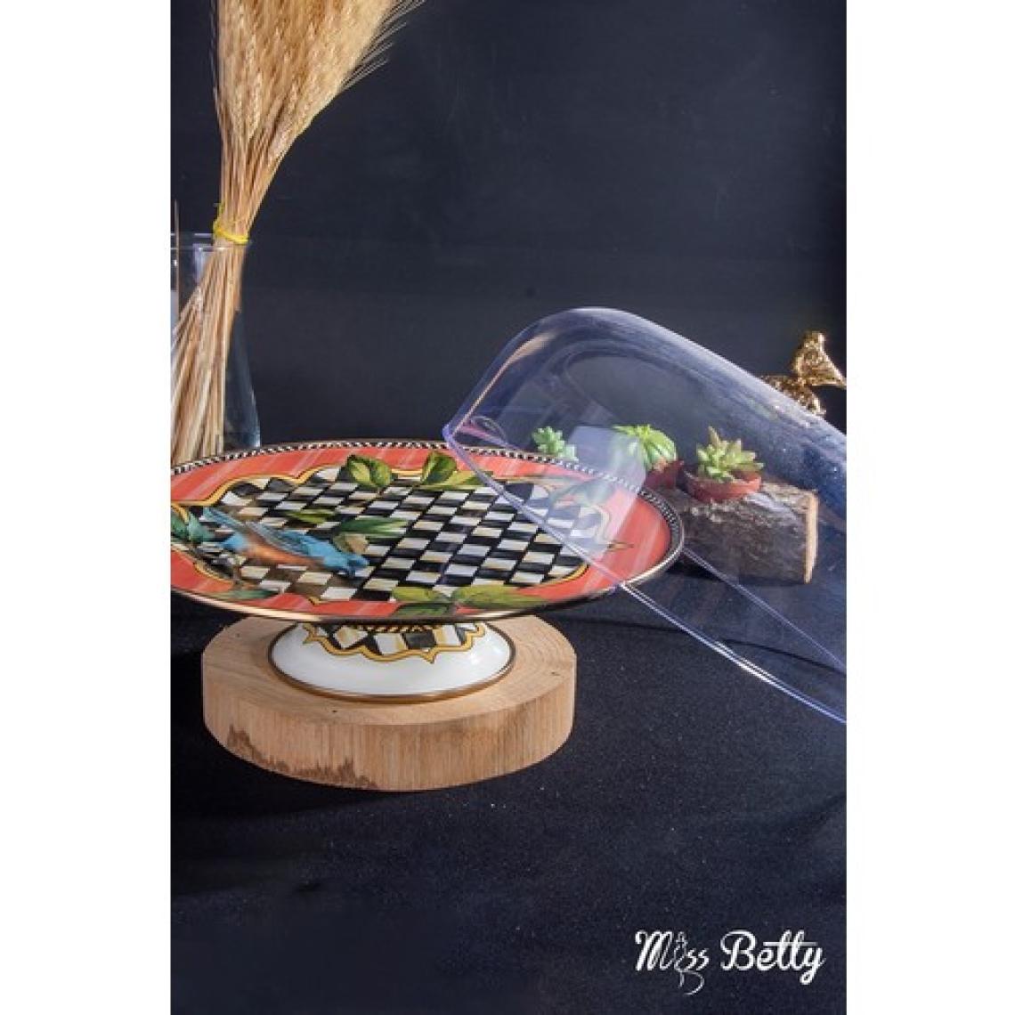 Miss Betty Paradise 30 cm Ayaklı Kek Fanusu
