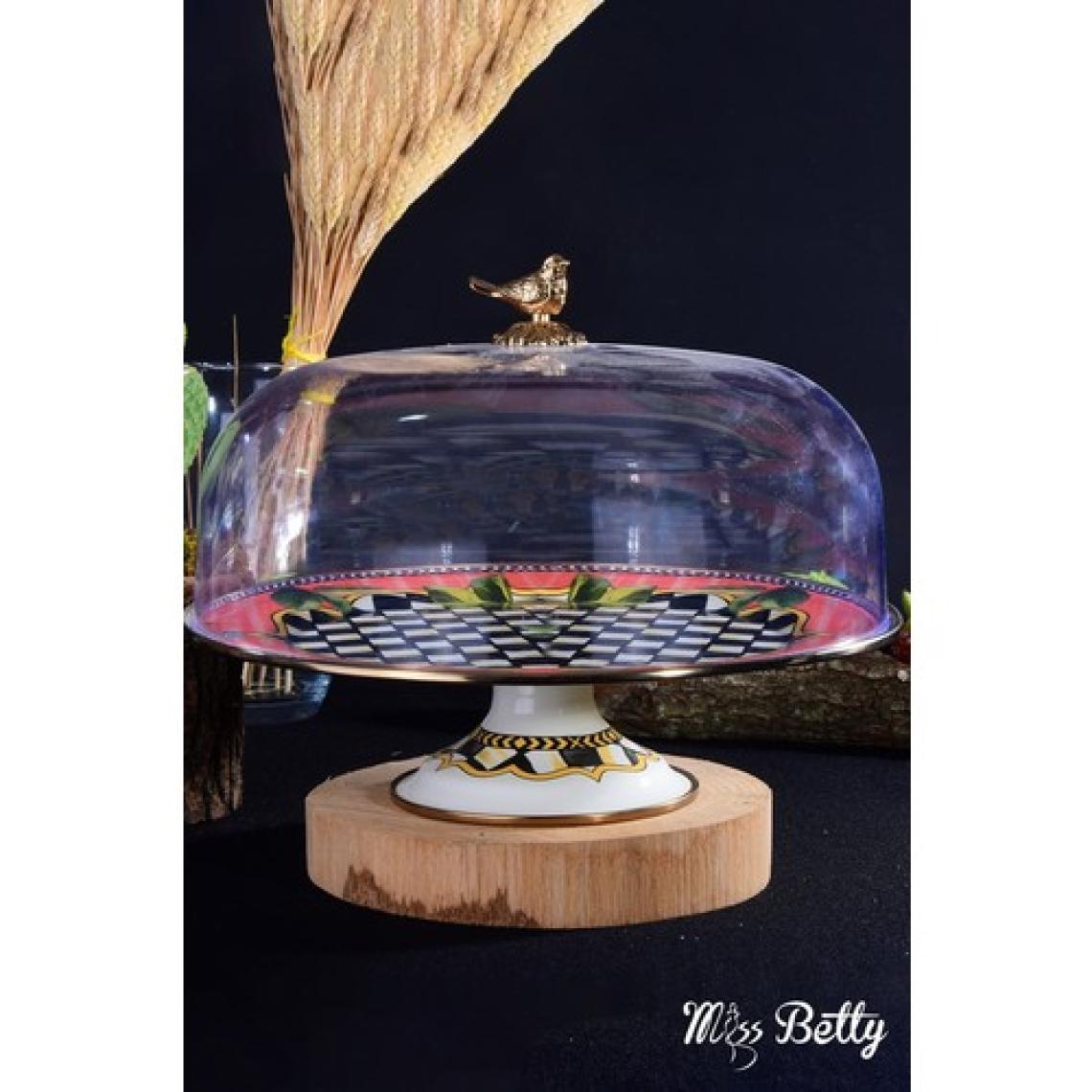 Miss Betty Paradise 30 cm Ayaklı Kek Fanusu
