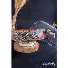 Miss Betty Paradise 30 cm Ayaklı Kek Fanusu