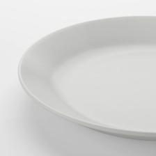 Oftast 25 Cm Beyaz Tabak Yemek Tabağı Özel Sertleştirilmiş Temperli Cam
