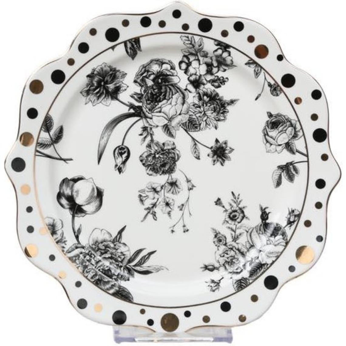 Lucky Art Lyhd 381 Milana Bone 6lı 20 cm Servis Tabağı Seti
